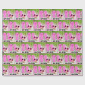 Zandspieringen en Teenslippers Cadeaupapier (Vlak)