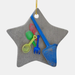 Zandspoelen, Kinder Playground Beach Summer Keramisch Ornament