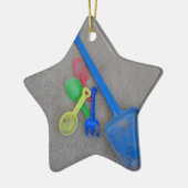 Zandspoelen, Kinder Playground Beach Summer Keramisch Ornament (Links)