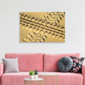 ZANDSPOREN 16x24 Canvas Afdruk (Insitu (Woonkamer))