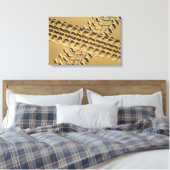 ZANDSPOREN 16x24 Canvas Afdruk (Insitu (Slaapkamer))