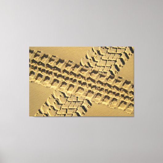 ZANDSPOREN 32x48 Canvas Afdruk (Voorkant)