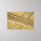 ZANDSPOREN 40x60 Canvas Afdruk (Voorkant)