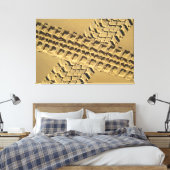 ZANDSPOREN 40x60 Canvas Afdruk (Insitu (Slaapkamer))