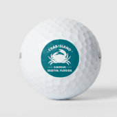 zandstaaf florida van krab golfballen (Voorkant)