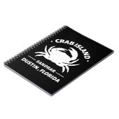 zandstaaf florida van krab notitieboek (Linkerzijde)