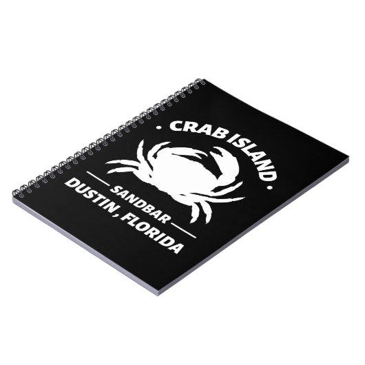 zandstaaf florida van krab notitieboek (Linkerzijde)