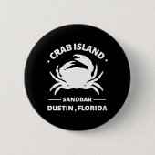 zandstaaf florida van krab ronde button 5,7 cm (Voorkant)