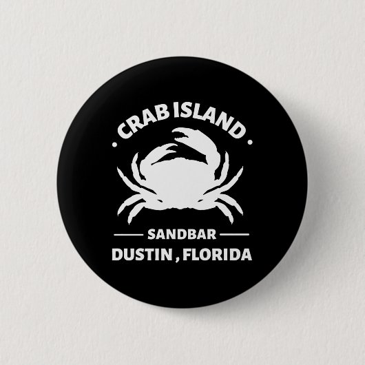 zandstaaf florida van krab ronde button 5,7 cm (Voorkant)