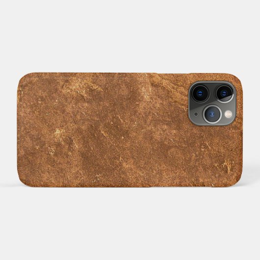Zandsteen Bruin Ontwerp Case-Mate iPhone Case (Achterkant (horizontaal))