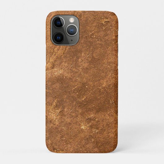 Zandsteen Bruin Ontwerp Case-Mate iPhone Case (Achterkant)