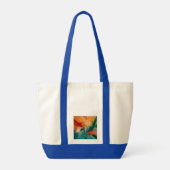Zandsteen Canvas tas (Achterkant)