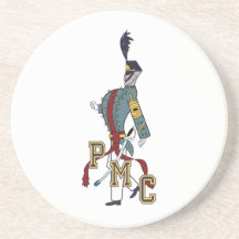 * Zandsteen Drink Onderzetter met Proud Cadet logo