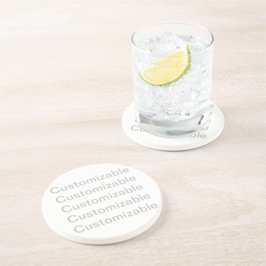  zandsteen Onderzetter (Zijkant)