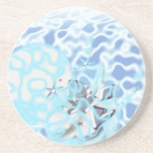 Zandsteen Onderzetter Abstracte Wind