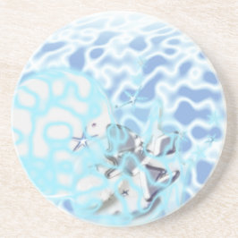 Zandsteen Onderzetter Abstracte Wind