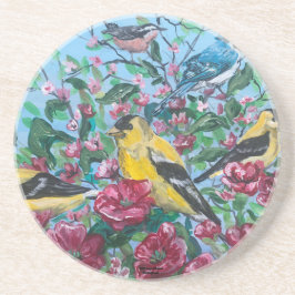 Zandsteen Onderzetter originele handgeschilderde k