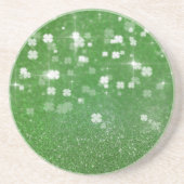 Zandsteen Onderzetter voor mousserend grasglitter (Voorkant)