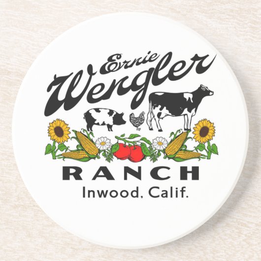 zandsteenonderzetter zandsteen onderzetter (Voorkant)