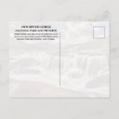 Zandstenen Herfsten, Nationaal park New River Gorg Briefkaart (Achterkant)