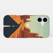 Zandstenen Weg iPhone 16 Hoesje (Achterkant horizontaal)