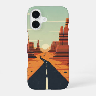 Zandstenen Weg iPhone 16 Hoesje