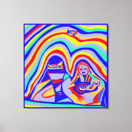 Zandstorm Canvas Afdruk