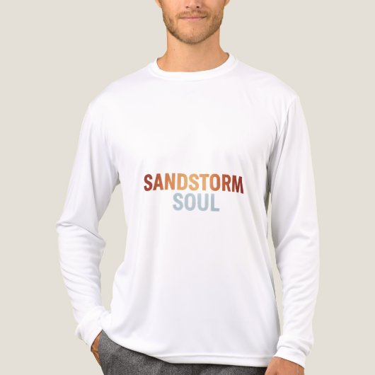 ZANDSTORM ZIEL Tri-Blend SHIRT (Voorkant volledig)