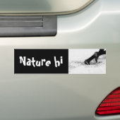zandstralen bumpersticker (Op auto)