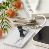 zandstralen sleutelhanger (Voorkant Rechts)