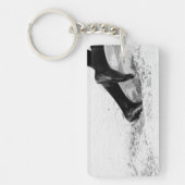 zandstralen sleutelhanger (Voorkant)