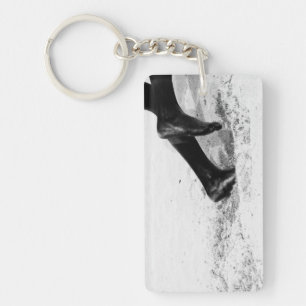 zandstralen sleutelhanger