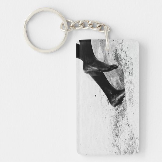 zandstralen sleutelhanger (Voorkant)