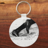 zandstralen sleutelhanger (Voorkant)