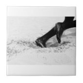 zandstralen tegeltje (Voorkant)