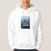 Zandstrand en ijs, IJsland Hoodie (Voorkant)
