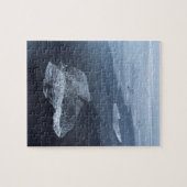 Zandstrand en ijs, IJsland Legpuzzel (Horizontaal)