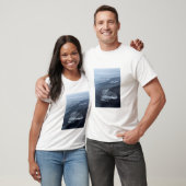 Zandstrand en ijs, IJsland T-shirt (Unisex)