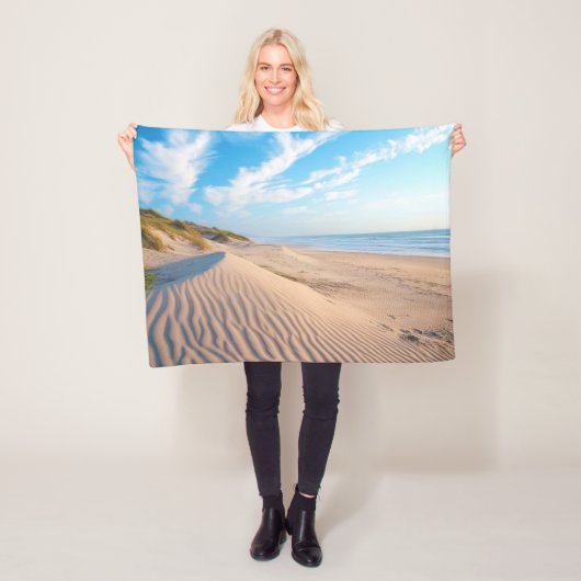 Zandstrand Fleece Deken (In situ)