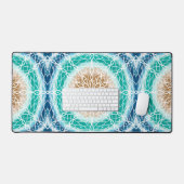 Zandstrand kleuren Mandala Bureaumat (Keyboard & Muis)