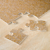 Zandstrand met schuimig Surf Legpuzzel (Zijkant)