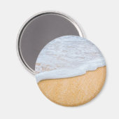 Zandstrand met schuimig Surf Magneet (Voorkant / Achterkant)