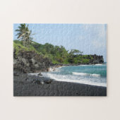 Zandstrand op Hawaii-puzzel Legpuzzel (Horizontaal)