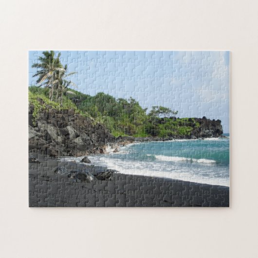 Zandstrand op Hawaii-puzzel Legpuzzel (Horizontaal)