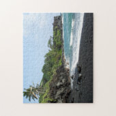 Zandstrand op Hawaii-puzzel Legpuzzel (Verticaal)