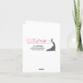 Zandstrand zeesterren schelpen dank u bedankkaart (Achterkant)