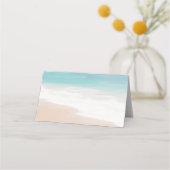 Zandstrand Zeewedding Plaatskaart Plaatskaartje (Achterkant)