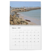 Zandstranden 2027 Kalender (Feb 2027)