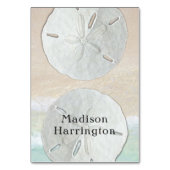 Zandtapijtschelp Naam Sjabloon tentententekens Kaart (Voorkant)