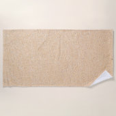 Zandtextuur Strandlaken (Voorkant)